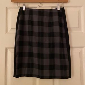 Banana republic plaid skirt